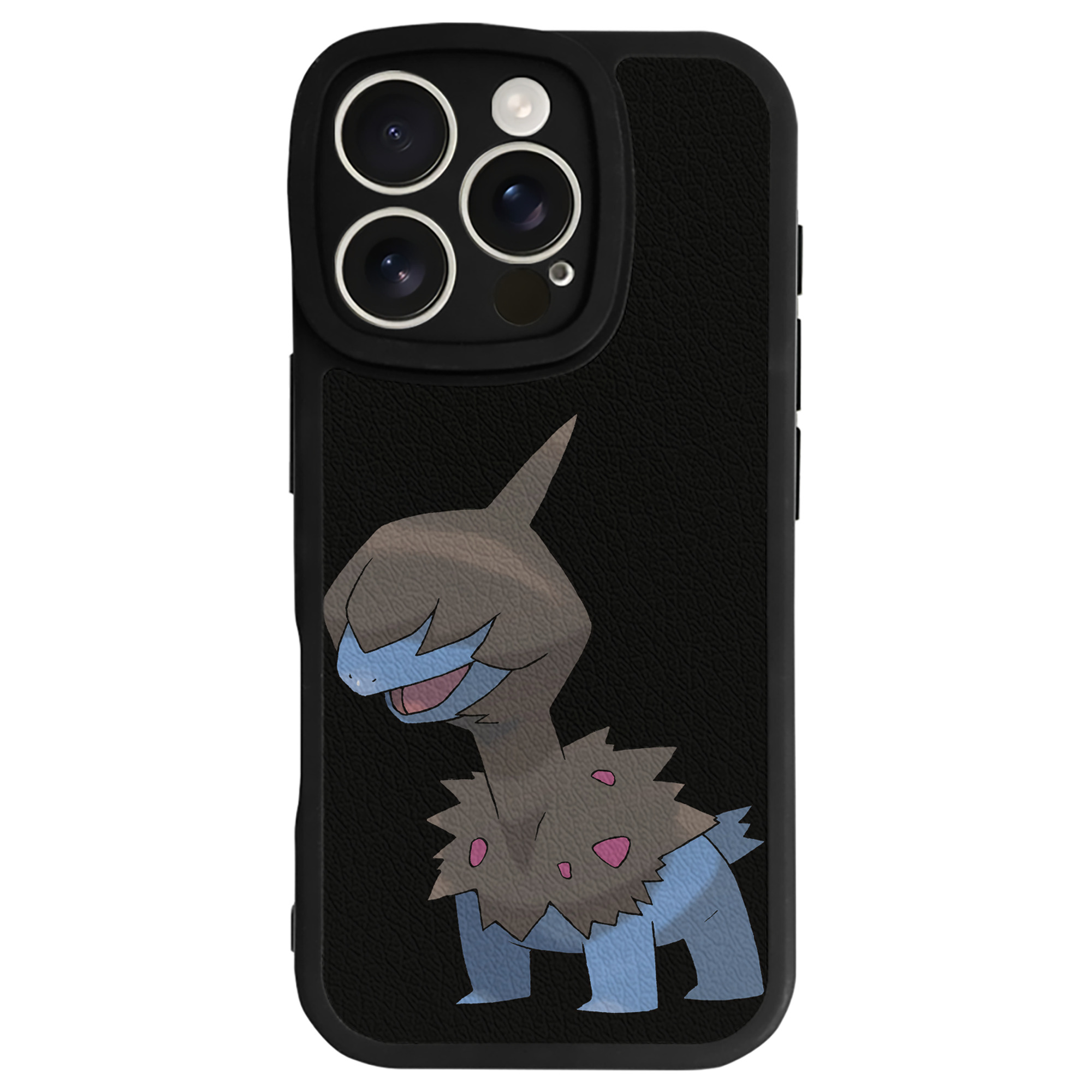 （画像用） ポケットモンスター Pokémon 【iPhone 16シリーズ対応】シリコンスマホケース（レザー調） 材質：シリコン